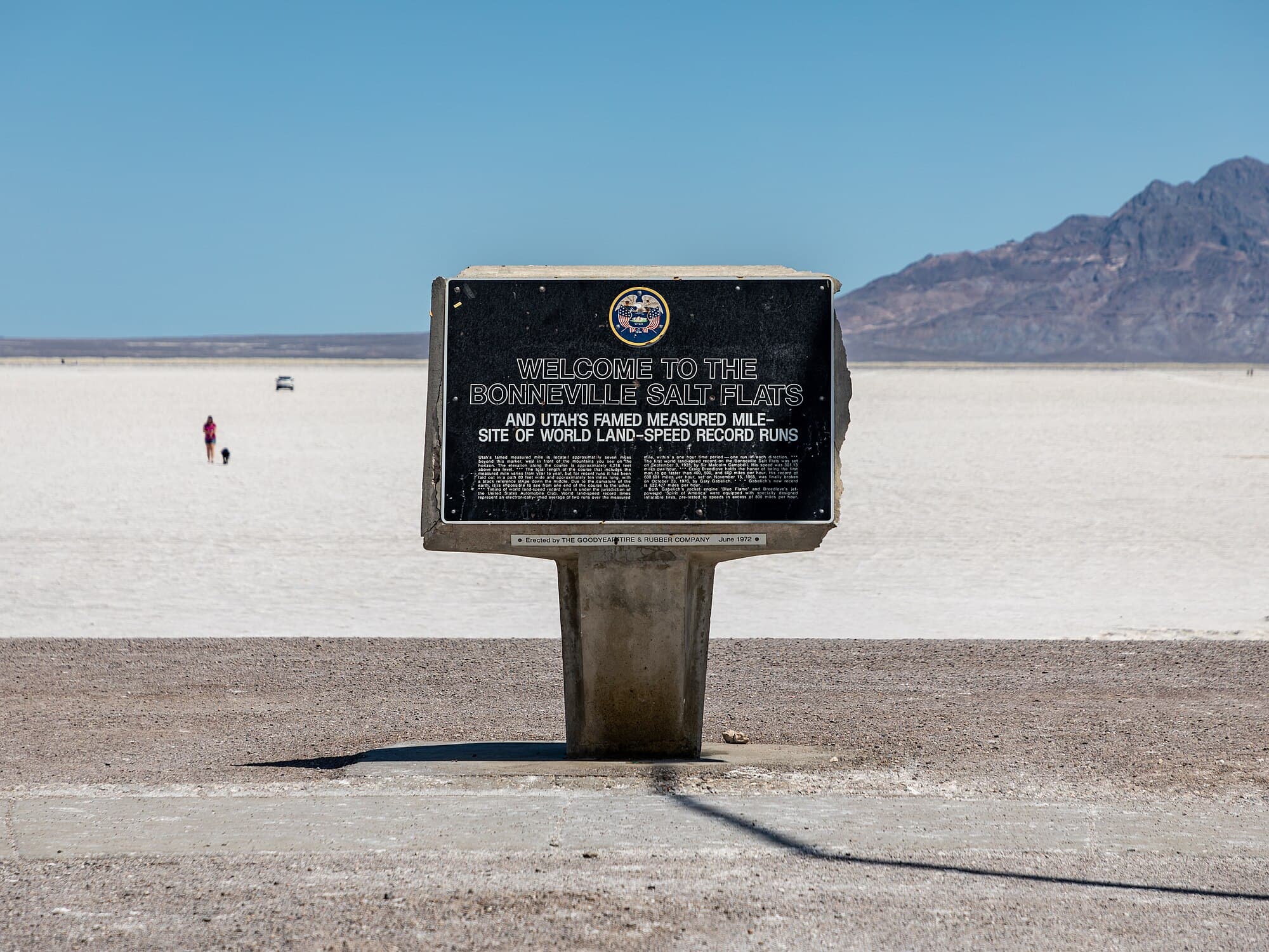 Bonneville Salt Flats, Utah