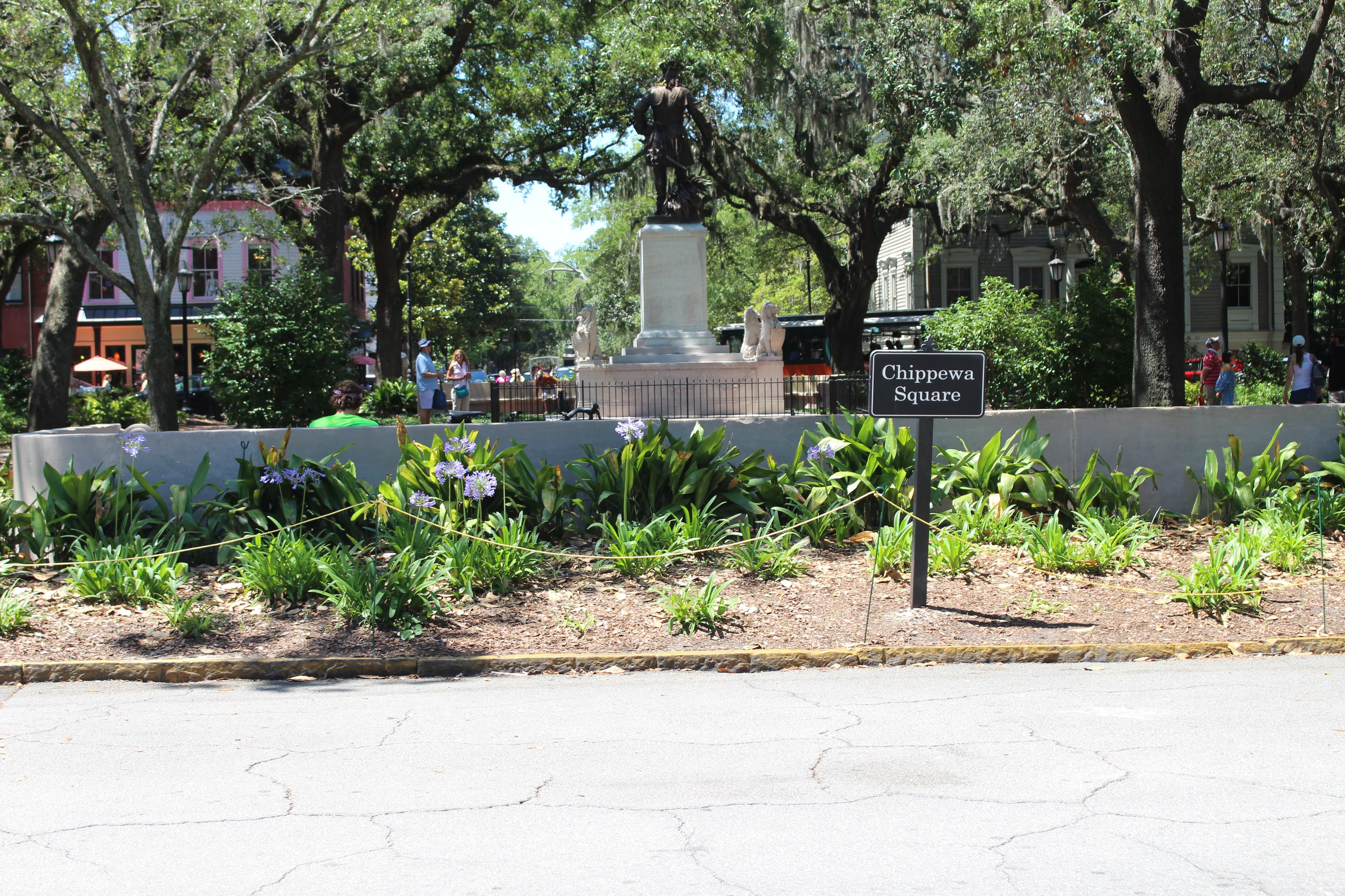 Chippewa Square, Savannah, Geórgia