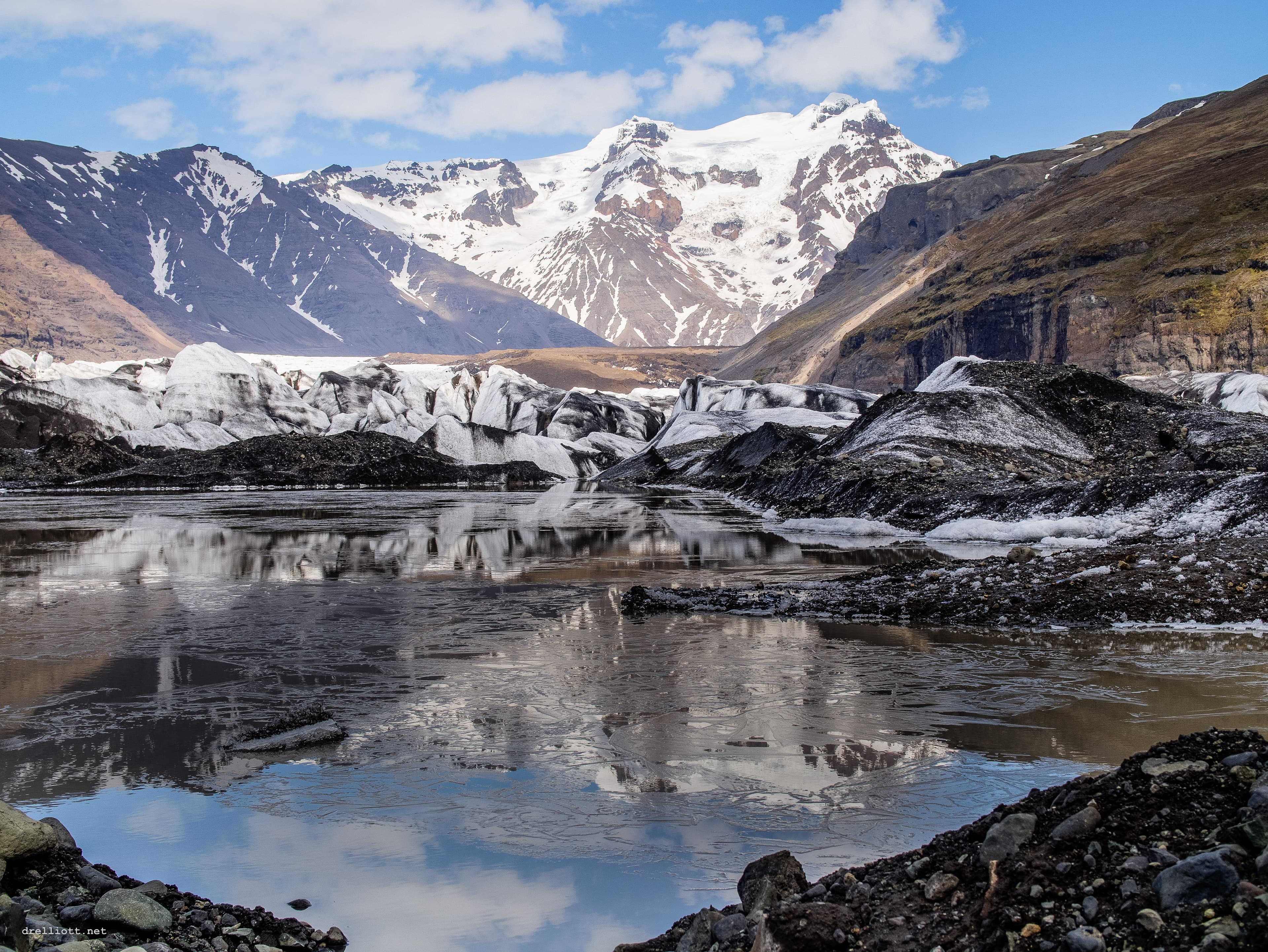 Geleira Svínafellsjökull, Islândia