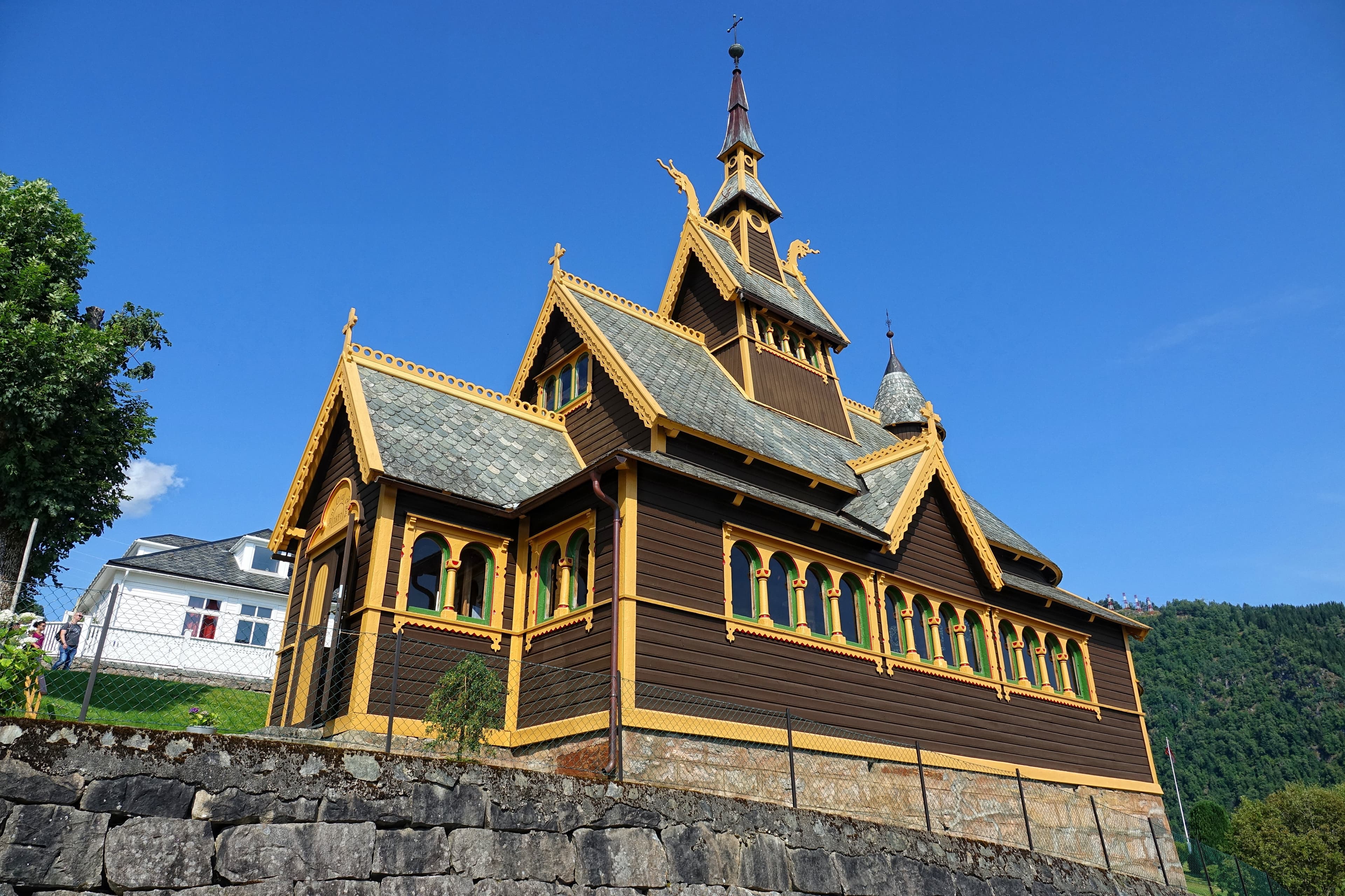 Igreja de St. Olaf, Balestrand, Noruega