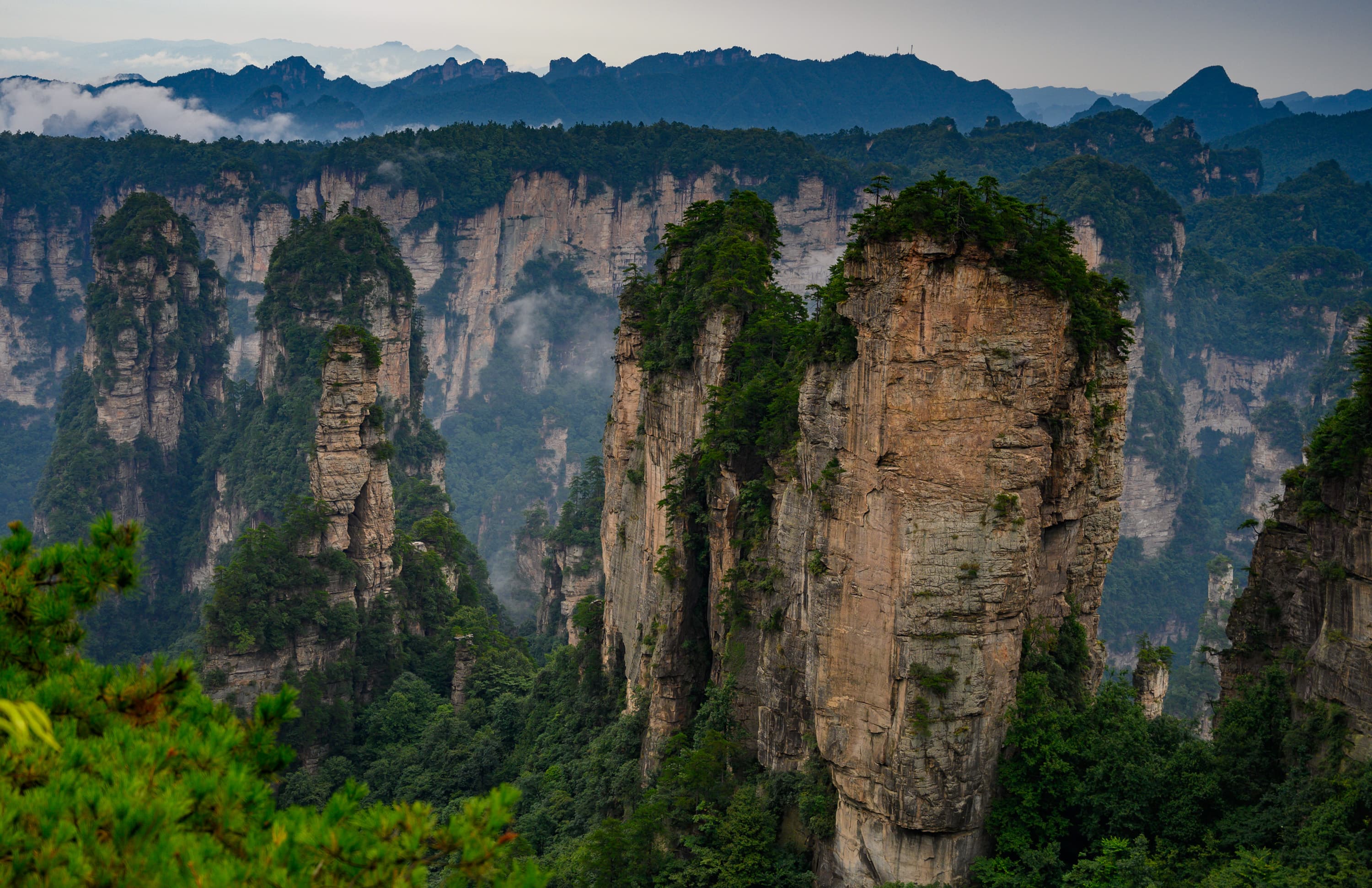 Parque Nacional Florestal de Zhangjiajie, China