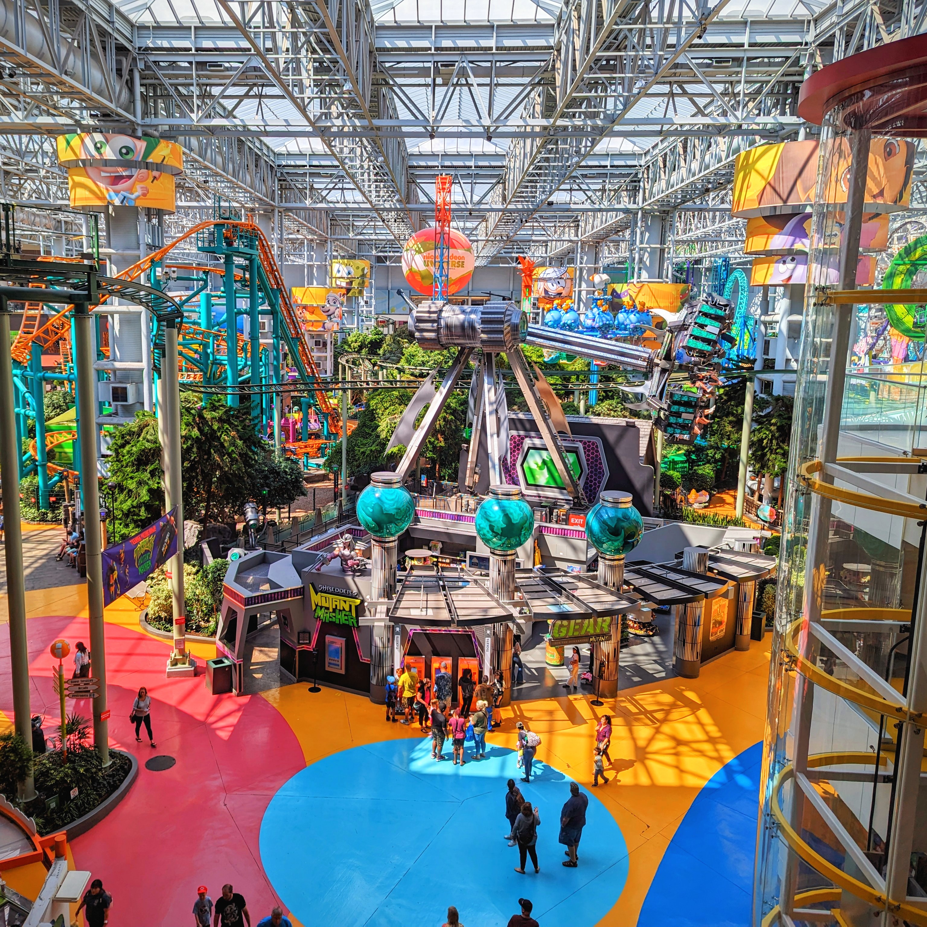 Nickelodeon Universe, Mall of America, Minnesota