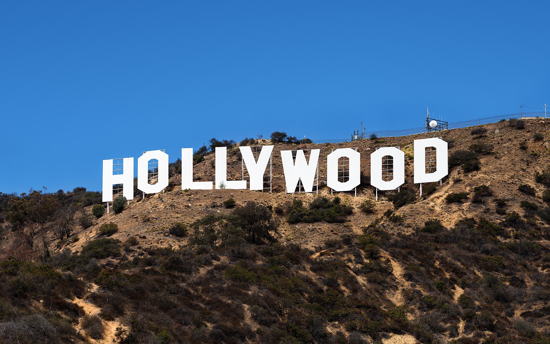 Placa de Hollywood, Los Angeles
