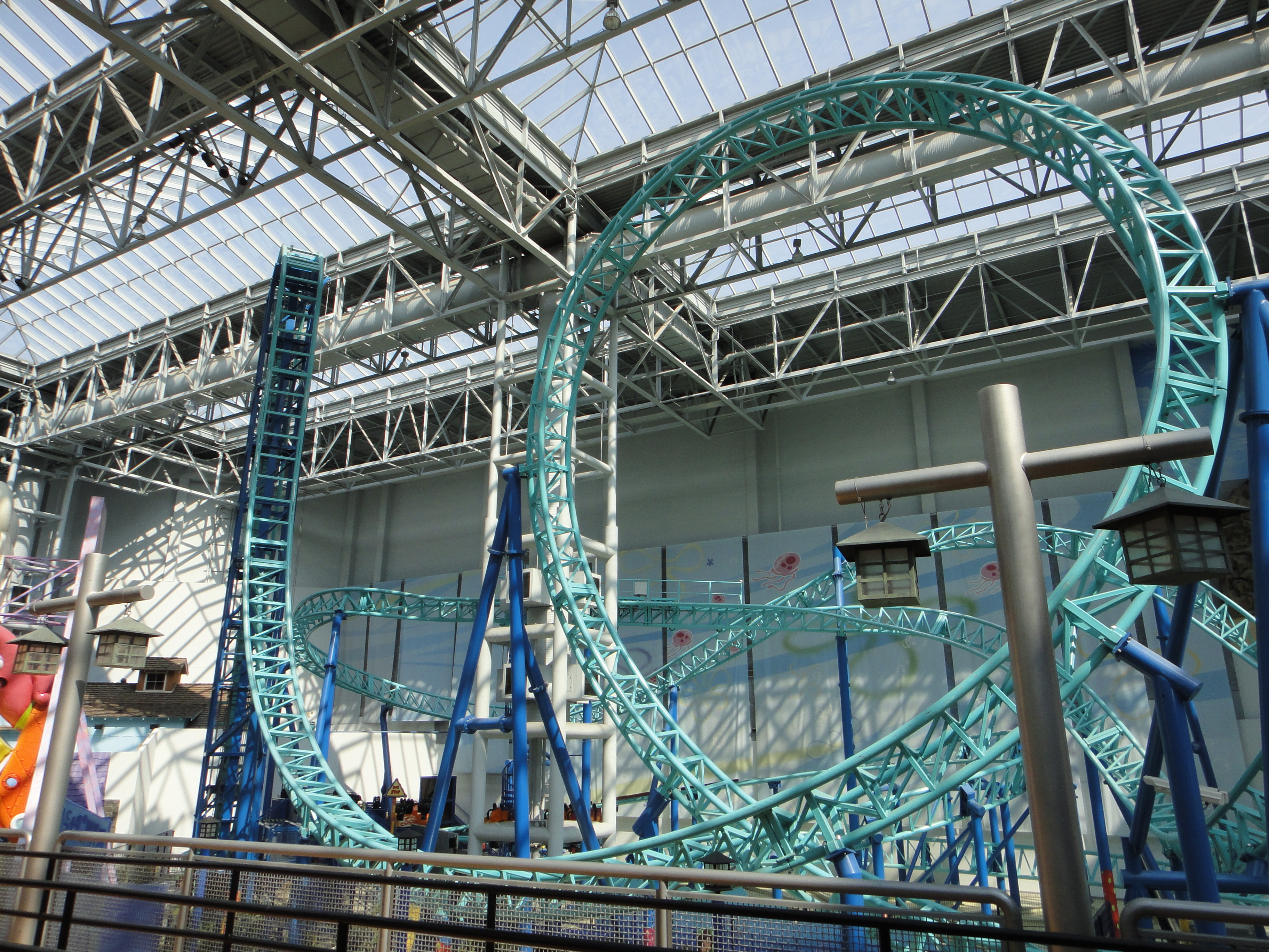 SpongeBob SquarePants Rock Bottom Plunge, Nickelodeon Universe, Minnesota